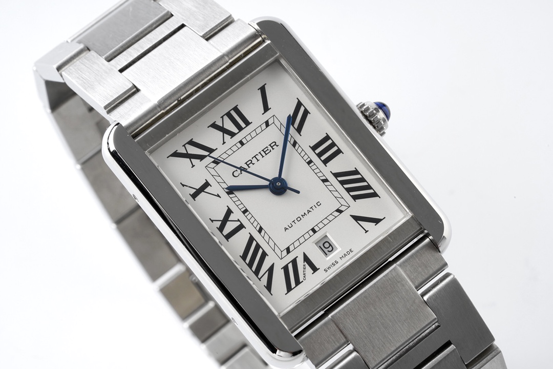 カルティエに似た時計激安通販 時計 ステンレスバンド 最新品 ワッチ 優雅 レディース 四角形 ホワイト_4