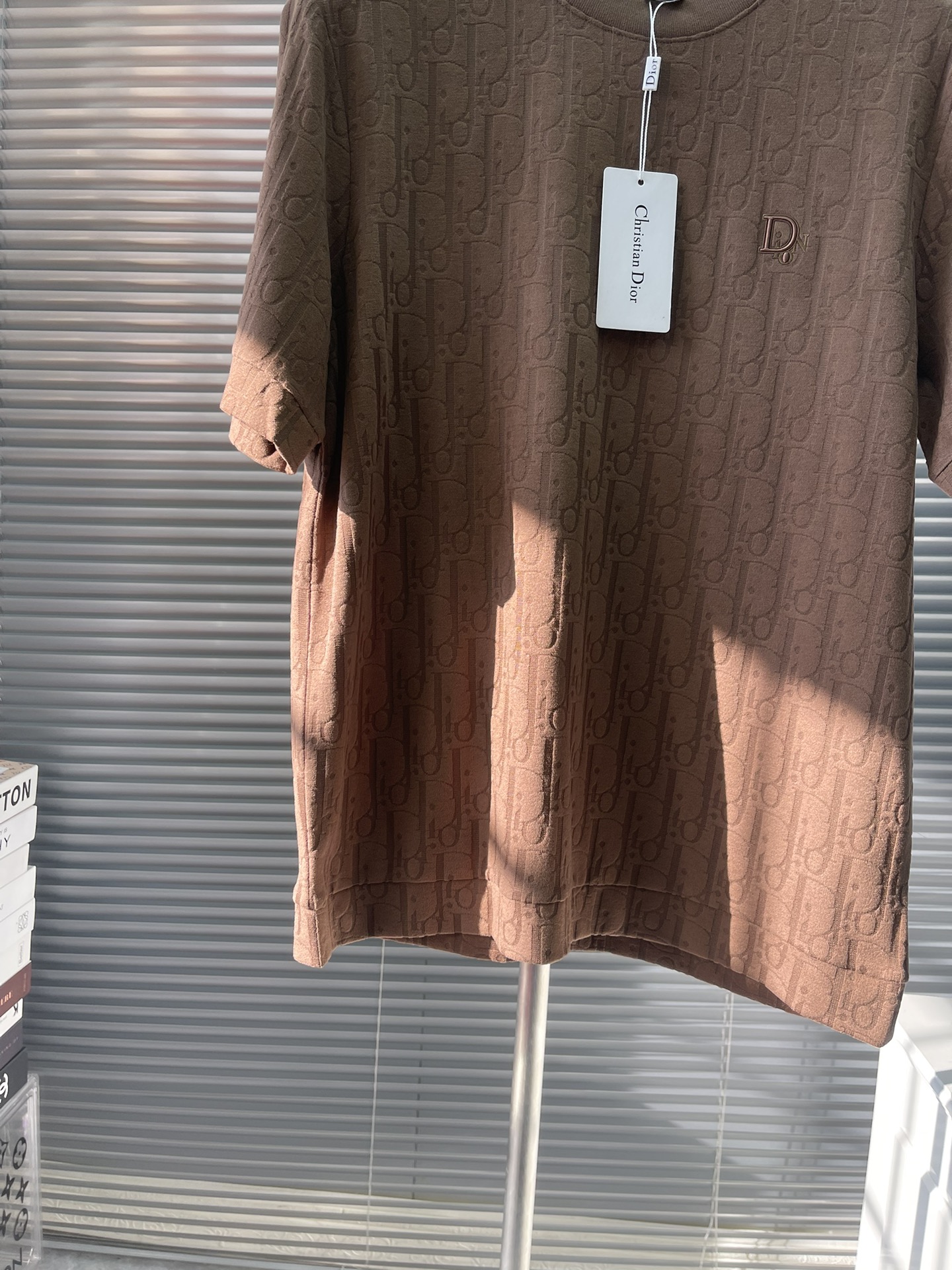 DIOR ディオールトップスレディースｎ級品 ファッション 短袖シャツ メンズ 新品 トップス ブラウン_7