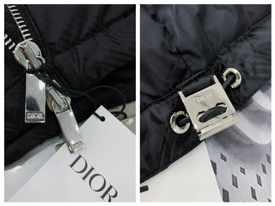 DIOR ディオールチルドレン激安通販 ファッション ダウン 冬服 暖かい 保温 シンプル 新品 ブラック_8