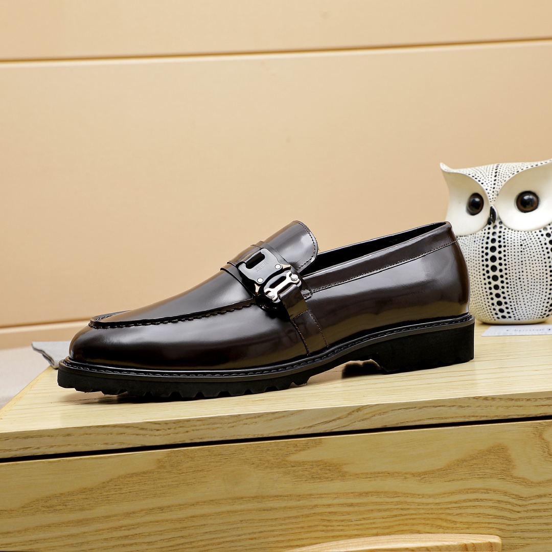 新品！ディオール 靴 レディース偽物 革靴  高級紳士靴 メンズ ビジネス 軽量・防水 高級レザー 深いレッド_7