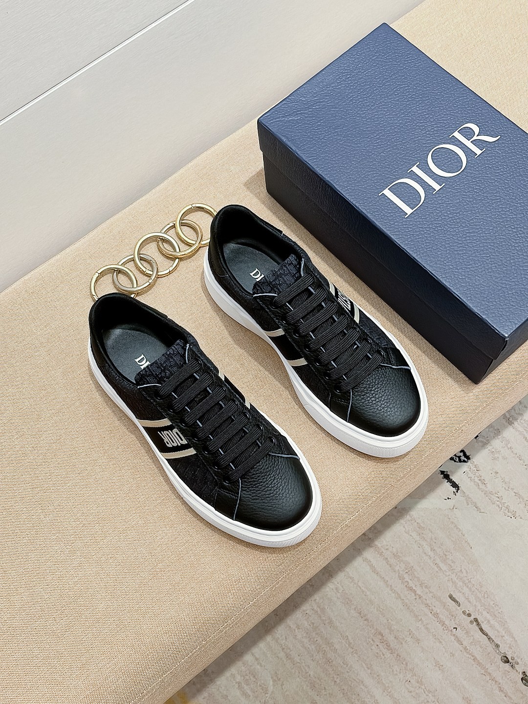 dior 靴 メンズ激安通販 ランニング 運動風 スポーツシューズ プレゼント 3色可選 ブラック_2
