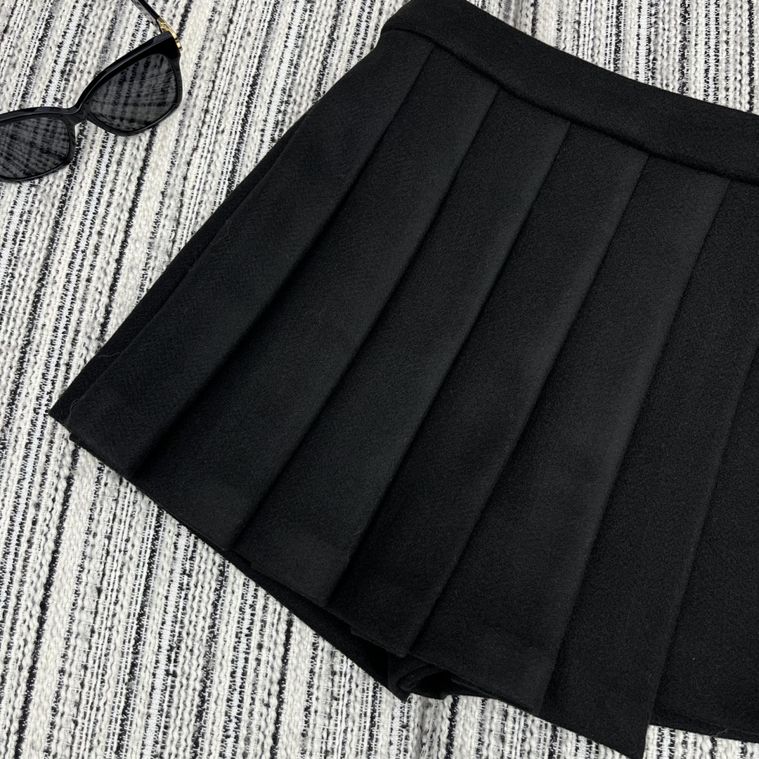 フェンディ ズッカ 柄 スカート偽物 レディース 半身スカート ファッション 高品質 ブラック_4