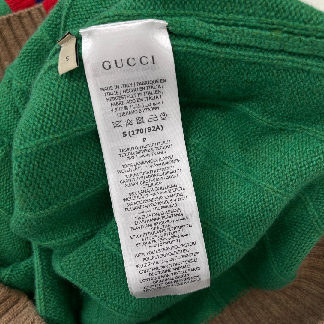 グッチ メンズ アウターｎ級品 ファッション ハンサム 限定品 セーター 快適 グリーン_9