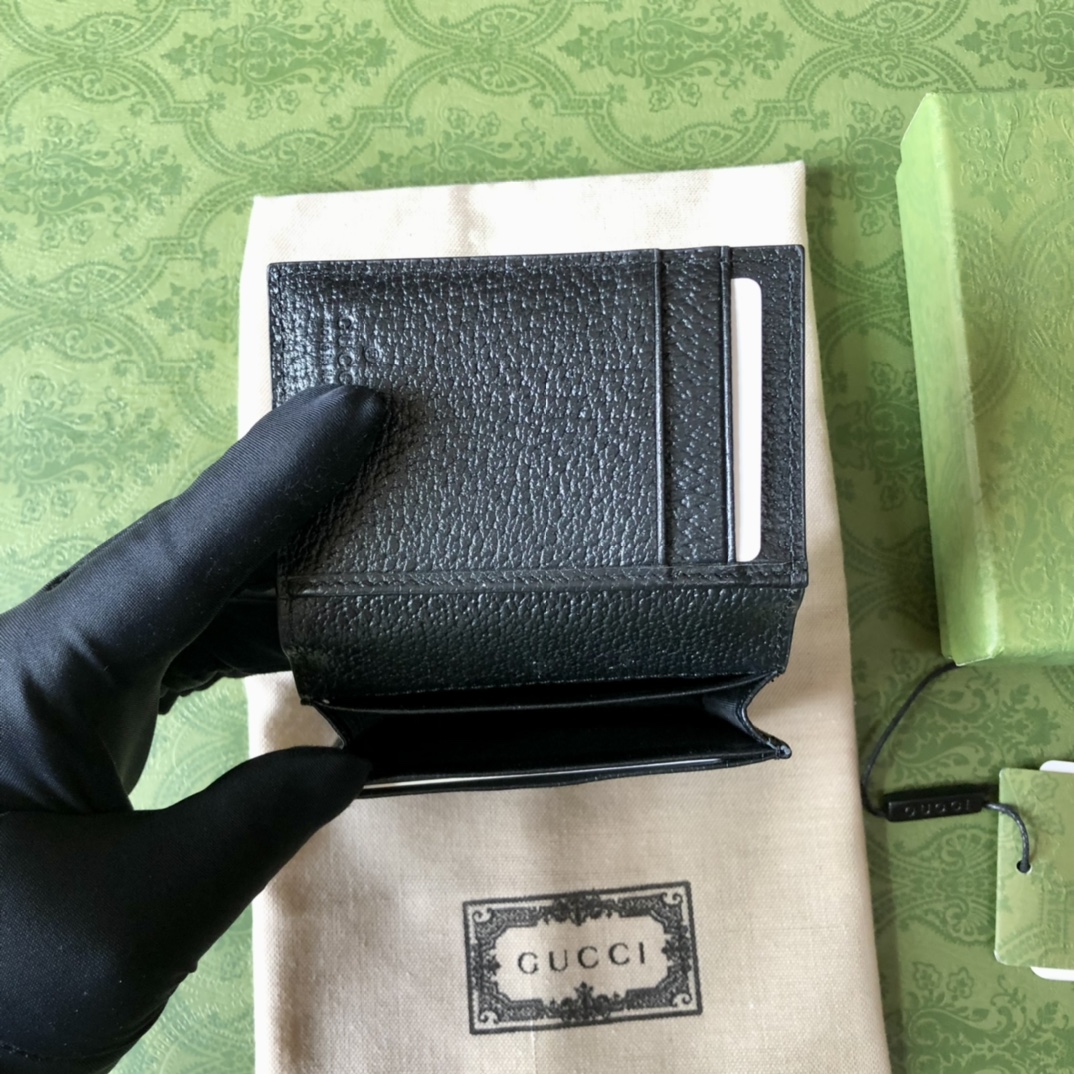 限定品‼グッチ ボディ バッグコピー ファッション 財布バッグ シンプル レザー ブラック_7