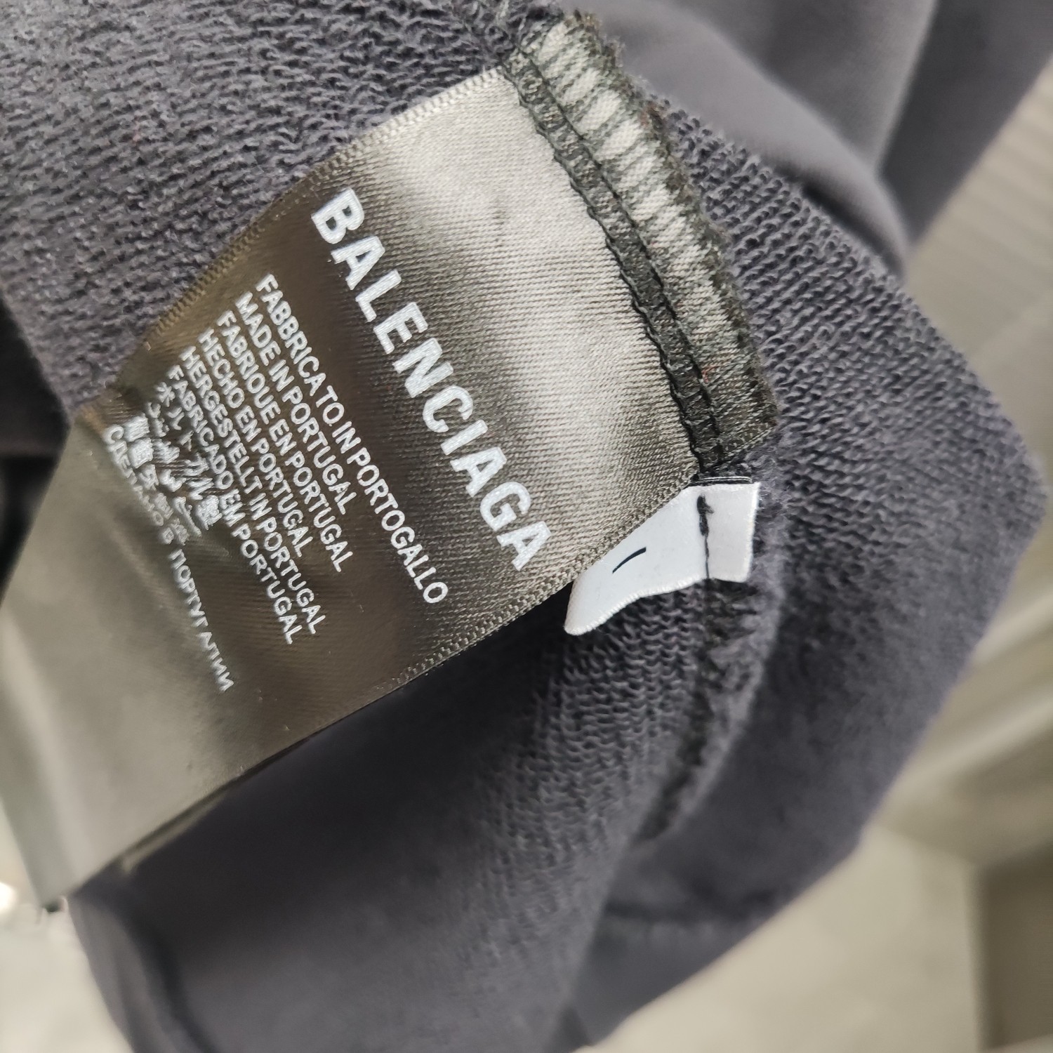 バレンシアガ見分け方偽物 セーター 長袖 シンプル 暖かい フード付き 純綿 ゆったり ブラック_6