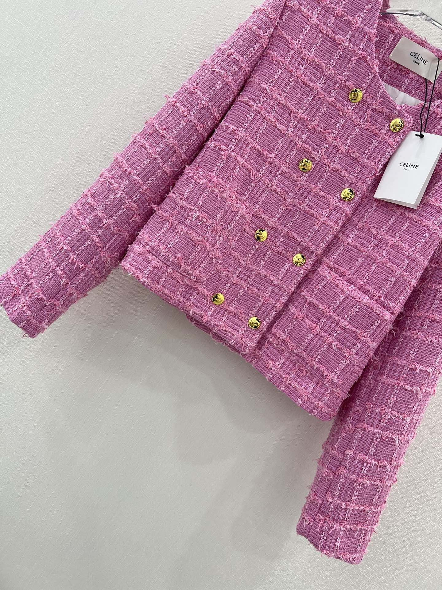 新品 セリーヌ メンズ アウターｎ級品 純綿アウター 柔らかくて暖かい ファッション ピンク_5