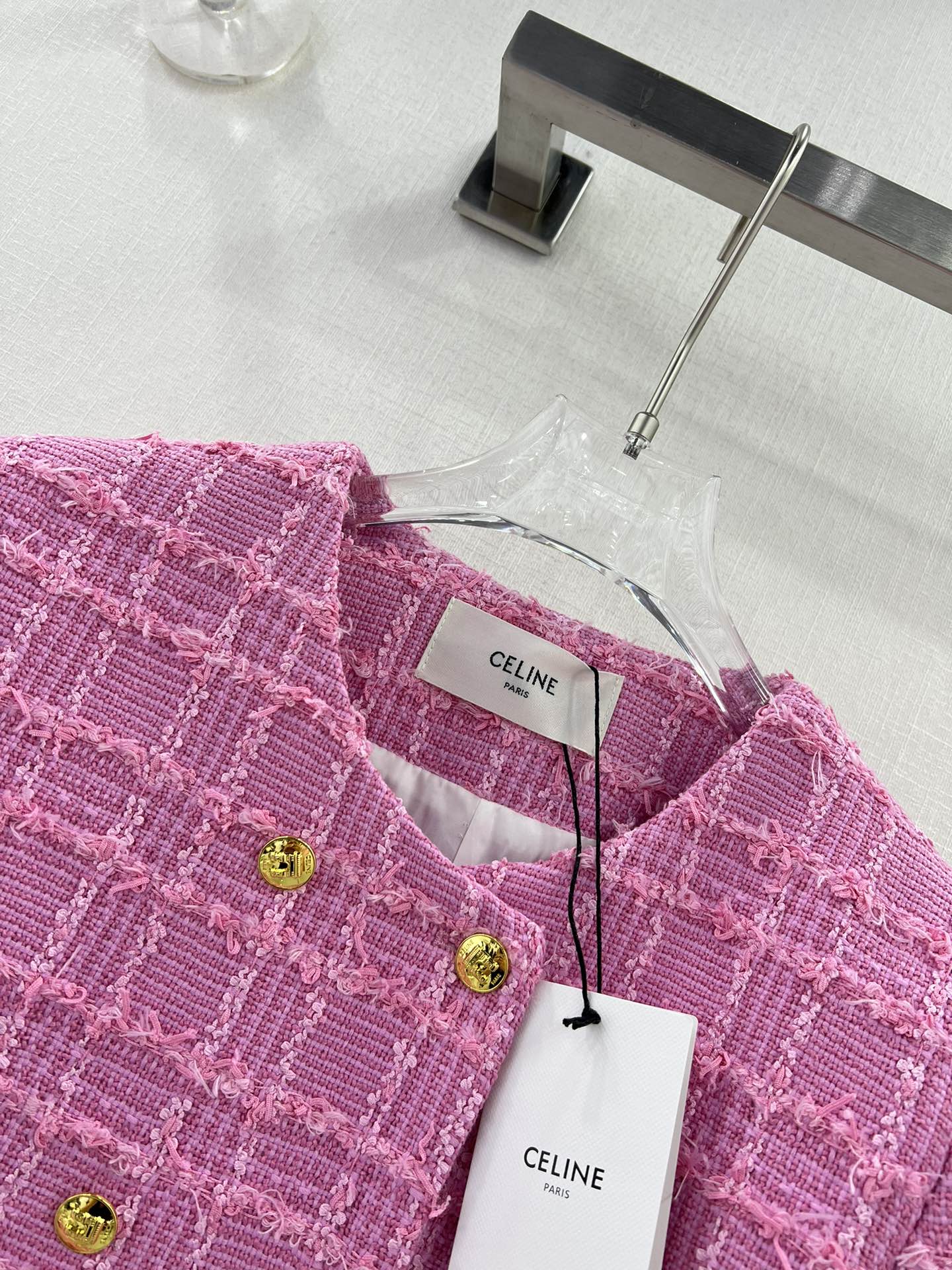 新品 セリーヌ メンズ アウターｎ級品 純綿アウター 柔らかくて暖かい ファッション ピンク_7
