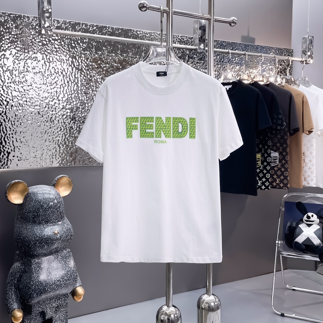 人気セール安いフェンディ新作tシャツスーパーコピー FENDI 2024年早春新作 男女兼用_1