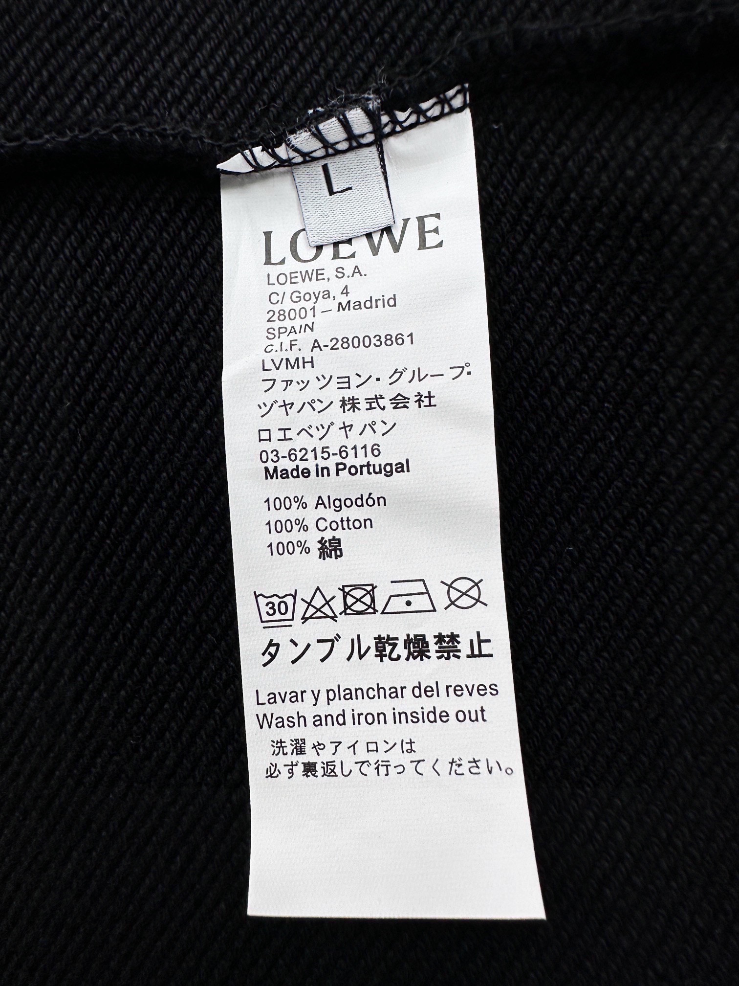 ロエベLOEWE限定スーパーコピー半袖Tシャツコットンブラック柔らかい高級花柄_6