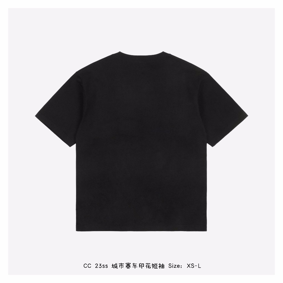 シャネル激安通販スーパーコピー半袖Tシャツコットンブラック柔らかい高級花柄_7