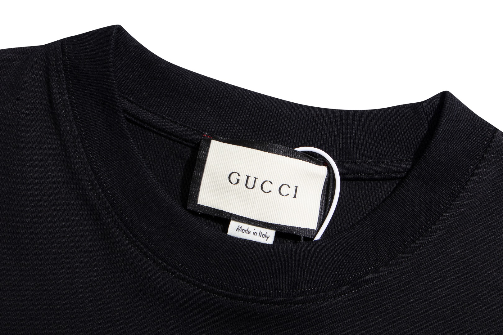 グッチGUCCI限定スーパーコピー半袖Tシャツコットンブラック柔らかい高級花柄_2