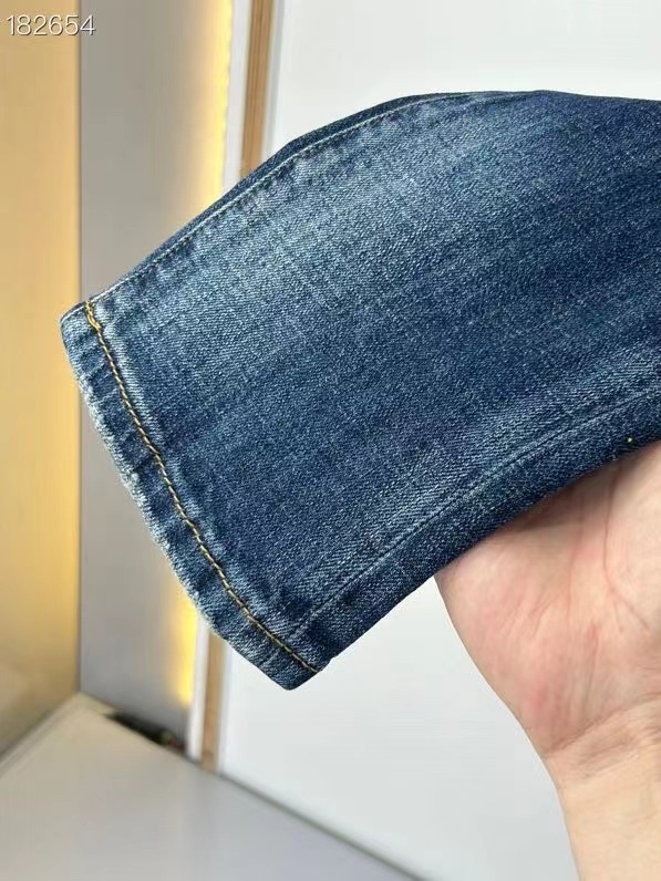 ディースクエアード DSQUARED限定新品 スーパーコピー ズボン コットン ブラック ブルー 蒸れない 高級_4