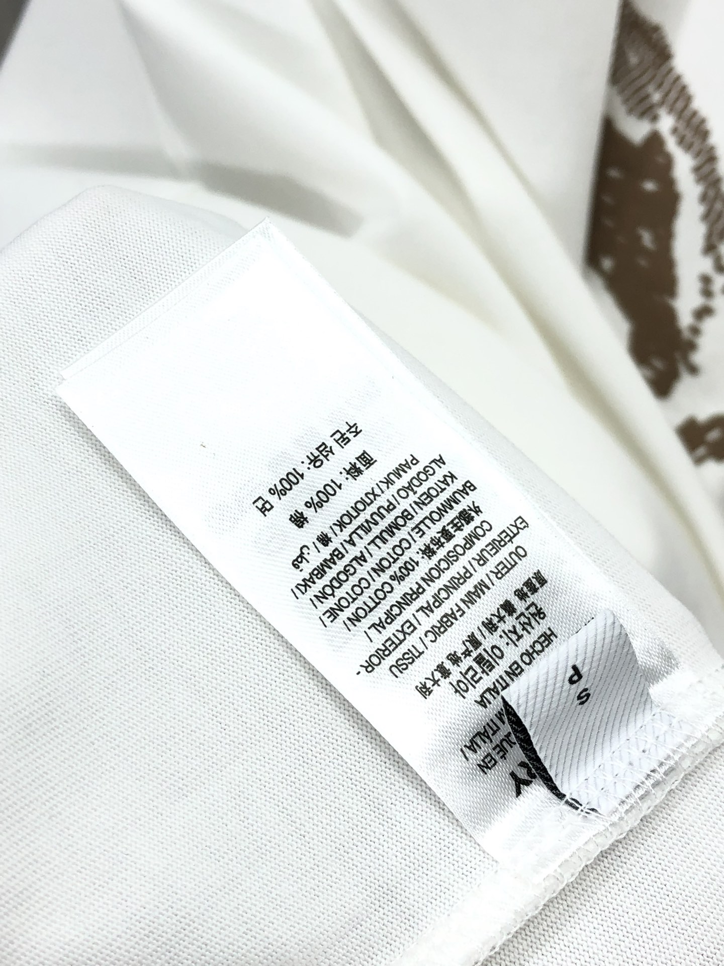 バーバリー 偽物 スーパーコピー 半袖 Tシャツ コットン ホワイト 柔らかい 高級 花柄_5