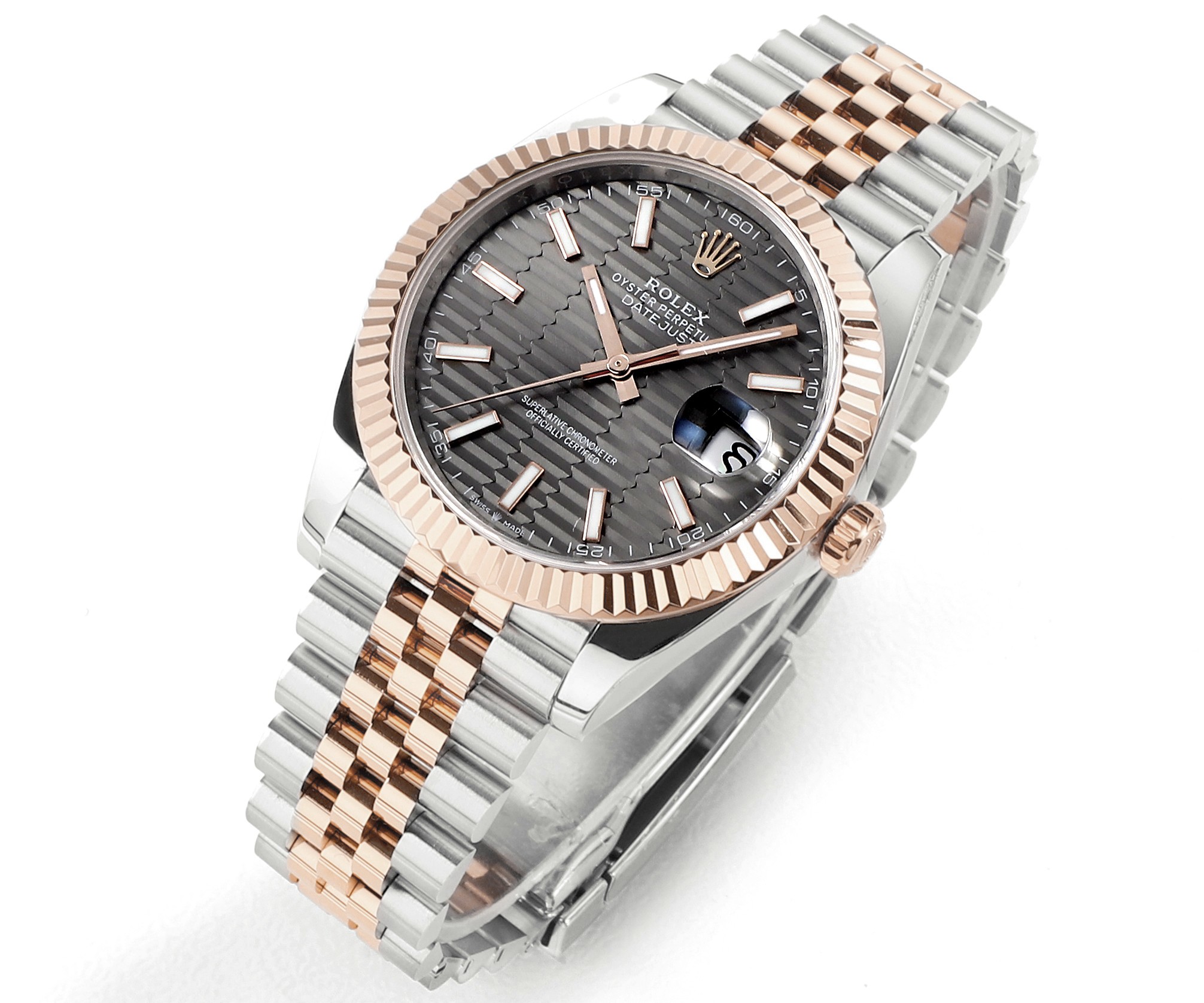 ロレックス ROLEX限定 コピー 腕時計 ステンレス鋼 ブラウン 人気物 ビジネス カレンダー メンズ_1