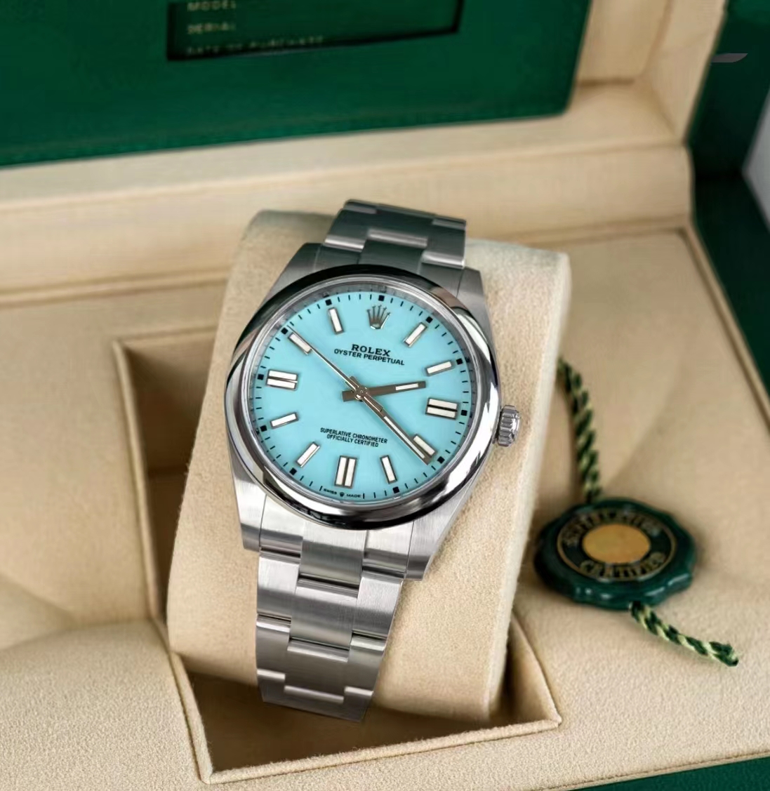ロレックス 偽物 コピー 腕時計 ステンレス鋼 ブルー 人気物 ビジネス カレンダー メンズ_5