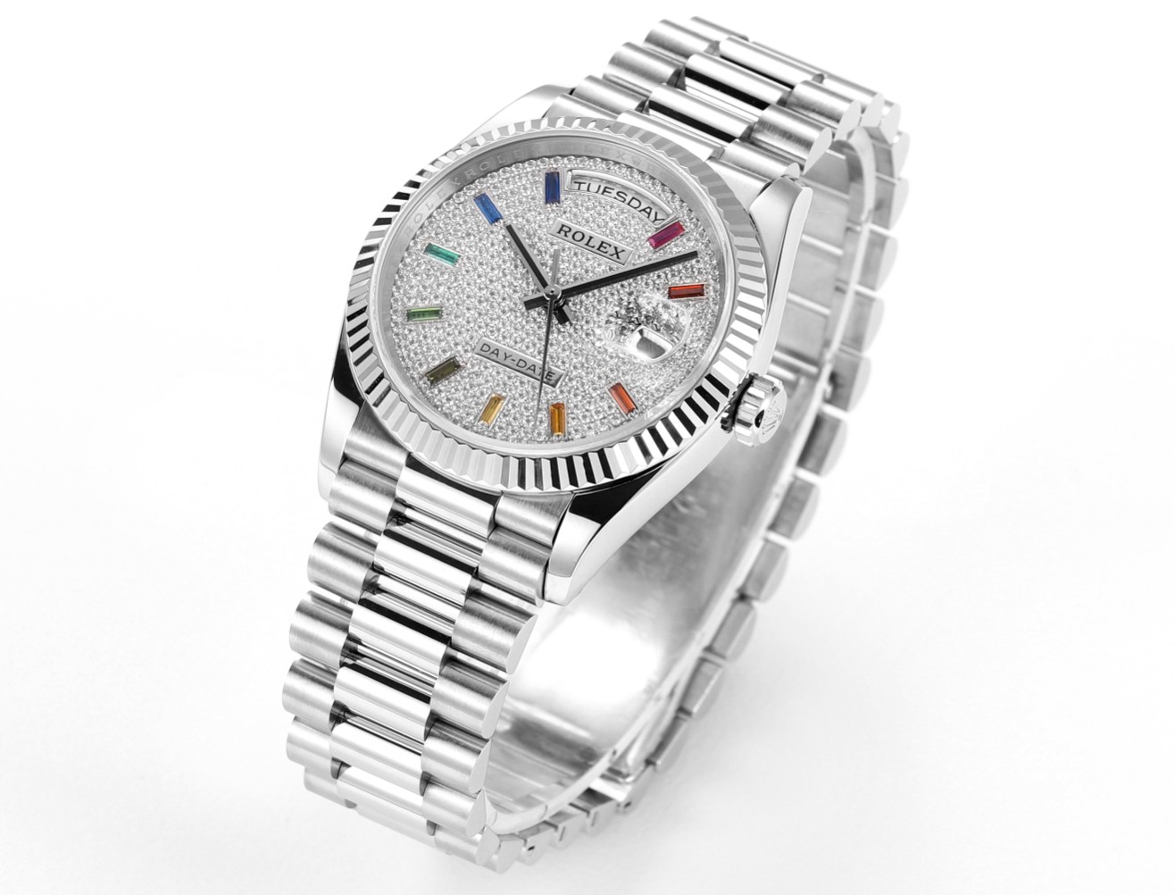 ロレックス 2024新作 コピー 腕時計 ステンレス鋼 シルバー 人気物 ビジネス カレンダー_7
