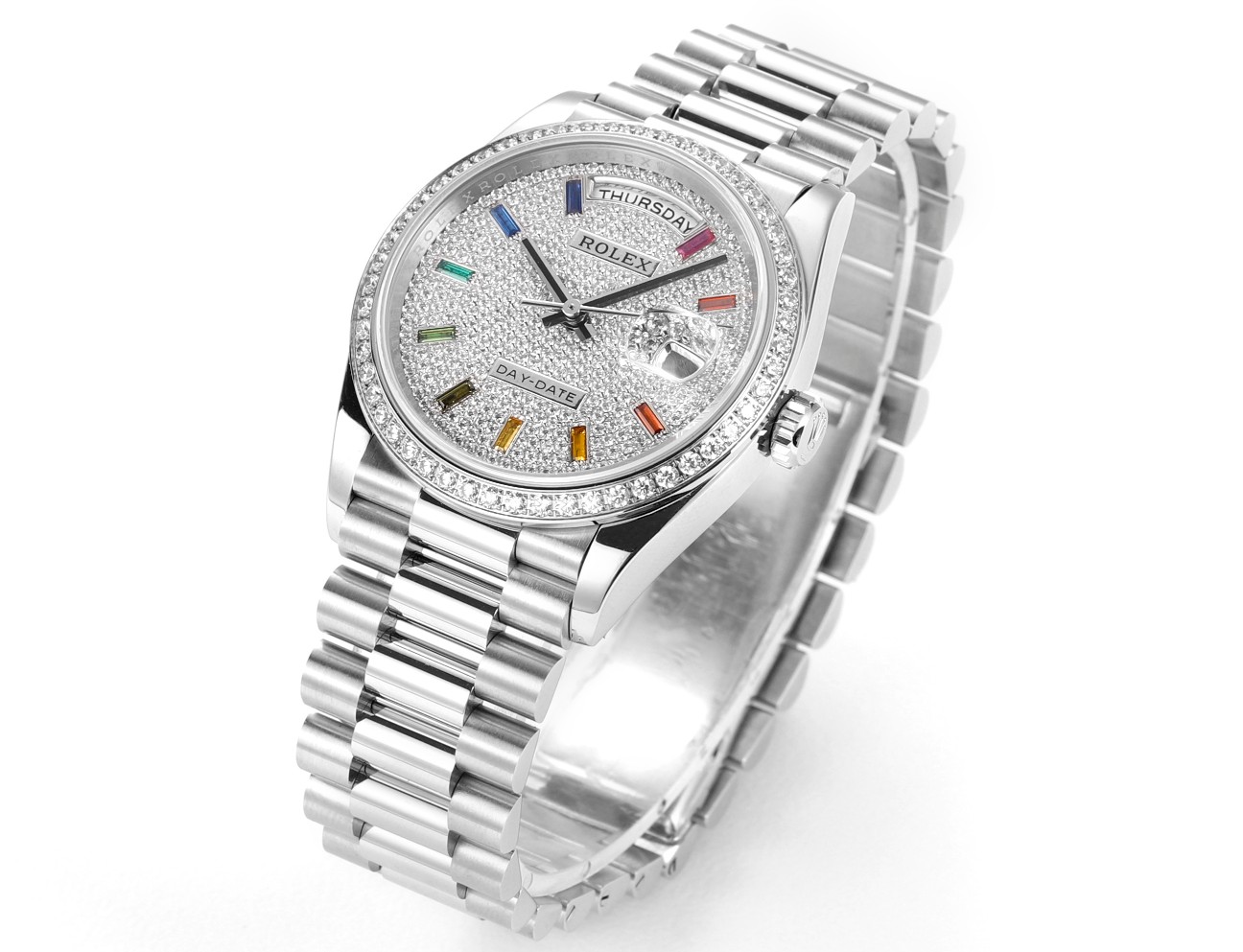 ロレックス 定番人気物 コピー 腕時計 ステンレス鋼 シルバー 人気物 ビジネス カレンダー_2