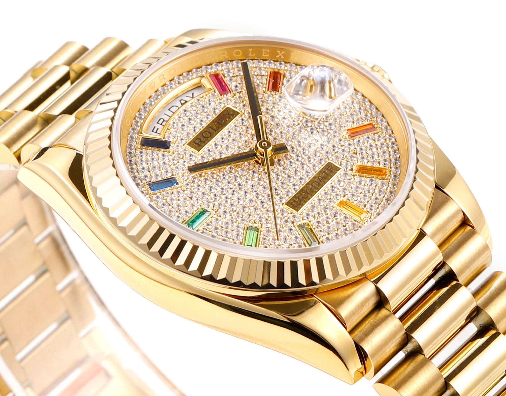 ロレックス ROLEX限定 コピー 腕時計 ステンレス鋼 ゴールド 人気物 ビジネス カレンダー_3