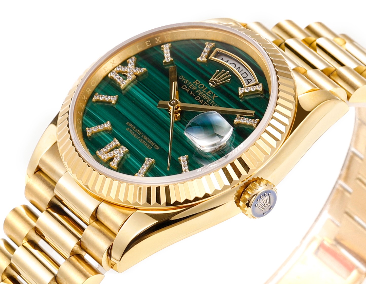 ロレックス 2024新作 コピー 腕時計 ステンレス鋼 グリーン 人気物 ビジネス カレンダー_2