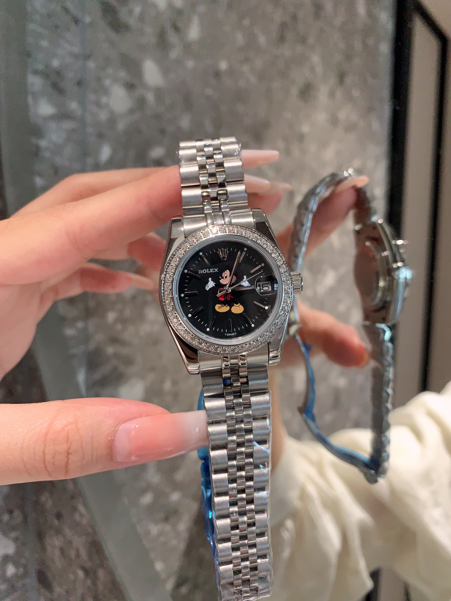 ロレックス 2024新作 コピー 腕時計 ステンレス鋼 ブラック 人気物 ビジネス カレンダー_1