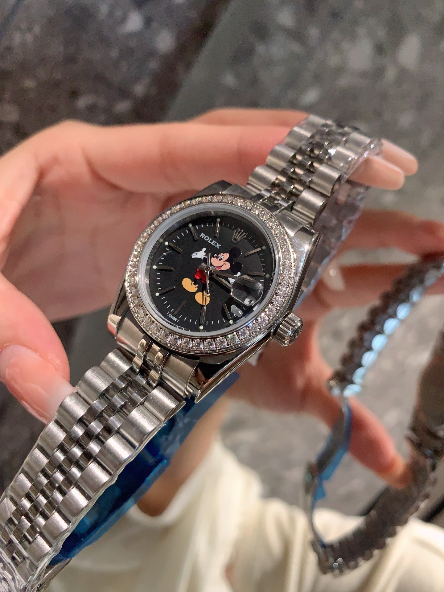 ロレックス 2024新作 コピー 腕時計 ステンレス鋼 ブラック 人気物 ビジネス カレンダー_2