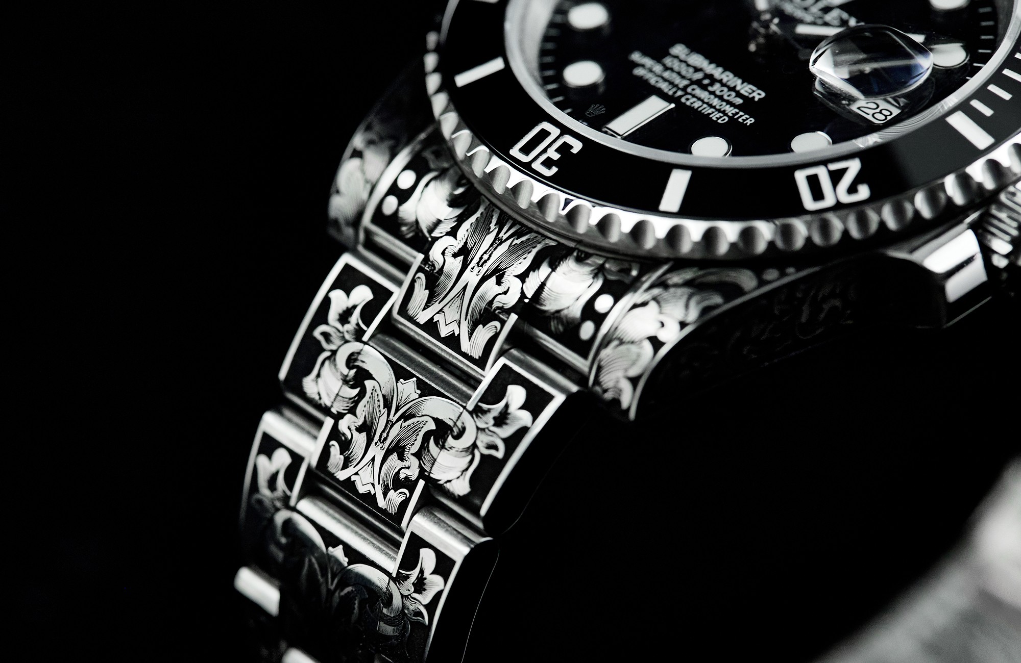 ロレックス 偽物 コピー 腕時計 ステンレス鋼 ブラック 人気物 ビジネス カレンダー_3