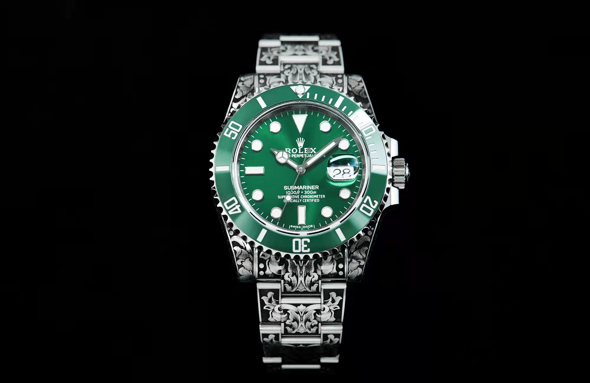 ロレックス n級品 コピー 腕時計 ステンレス鋼 グリーン 人気物 ビジネス カレンダー_1