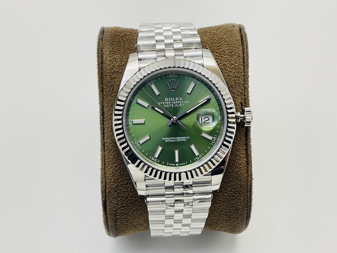 ロレックス 2024新作 コピー 腕時計 ステンレス鋼 グリーン 人気物 ビジネス カレンダー_1