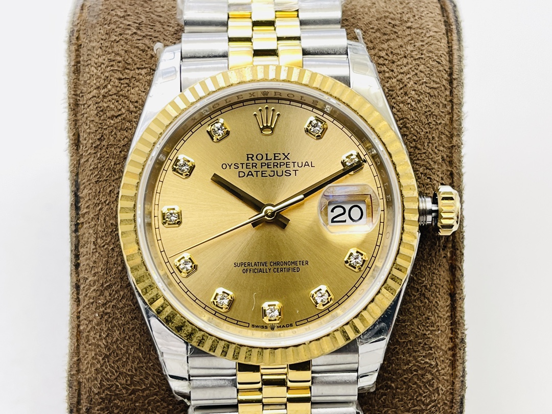 ロレックス 定番人気物 コピー 腕時計 ステンレス鋼 ゴールド 人気物 ビジネス カレンダー_2