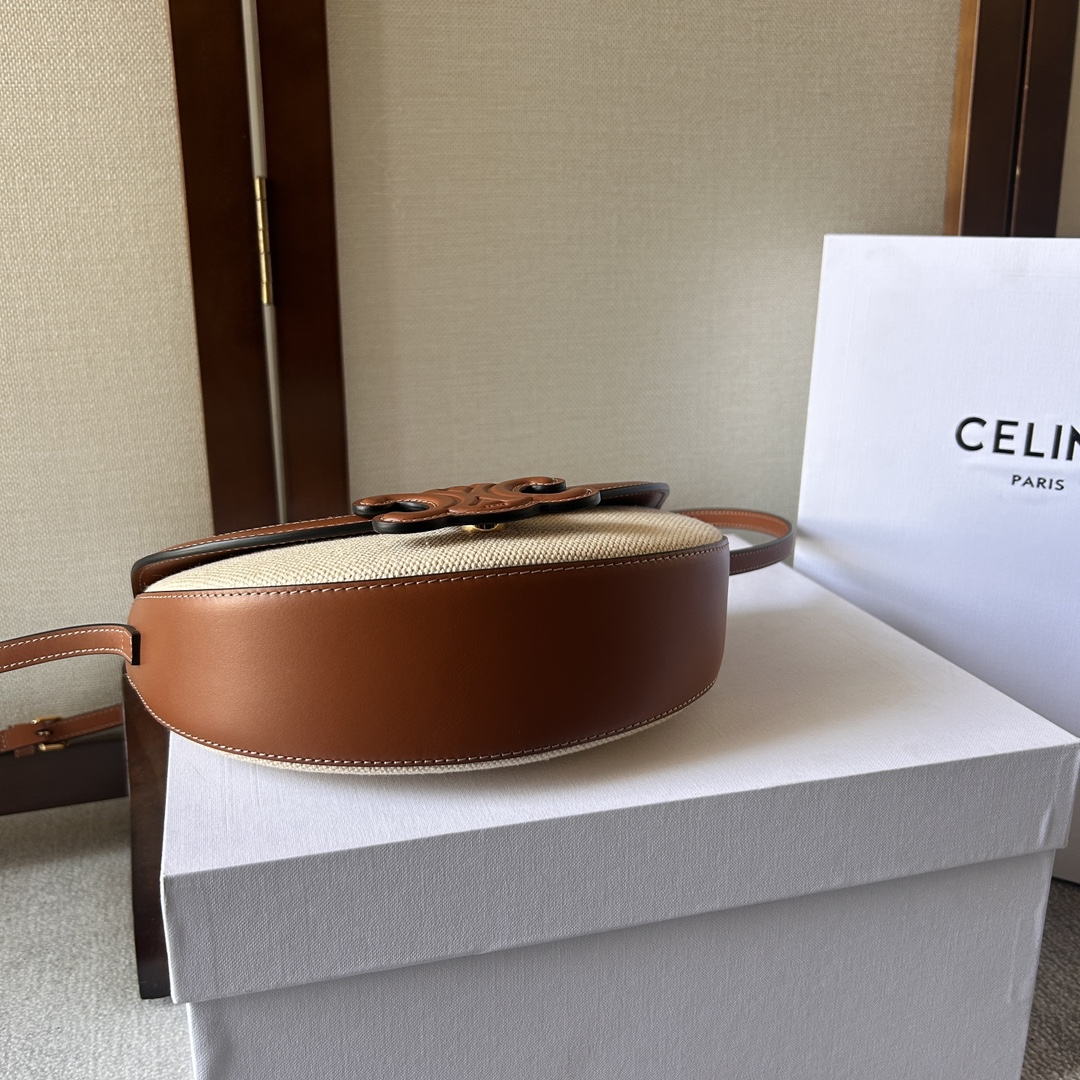 セリーヌ CELINE限定 スーパーコピー バッグ レザー ベージュ 軽量 斜めかけ 人気_3