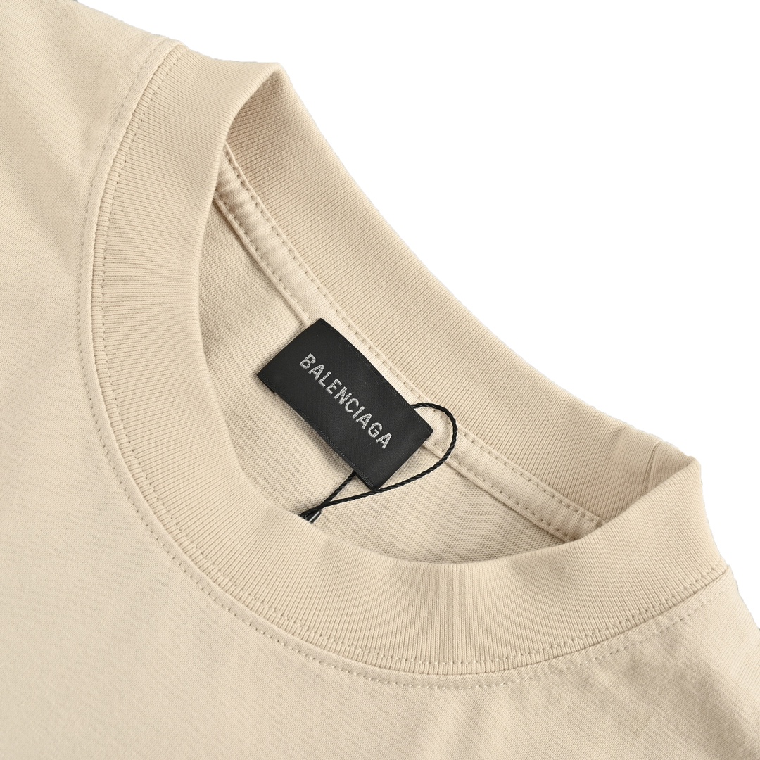 存在感のあるバレンシアガのtシャツn級品 快適 肌触りが良く 文字柄_4