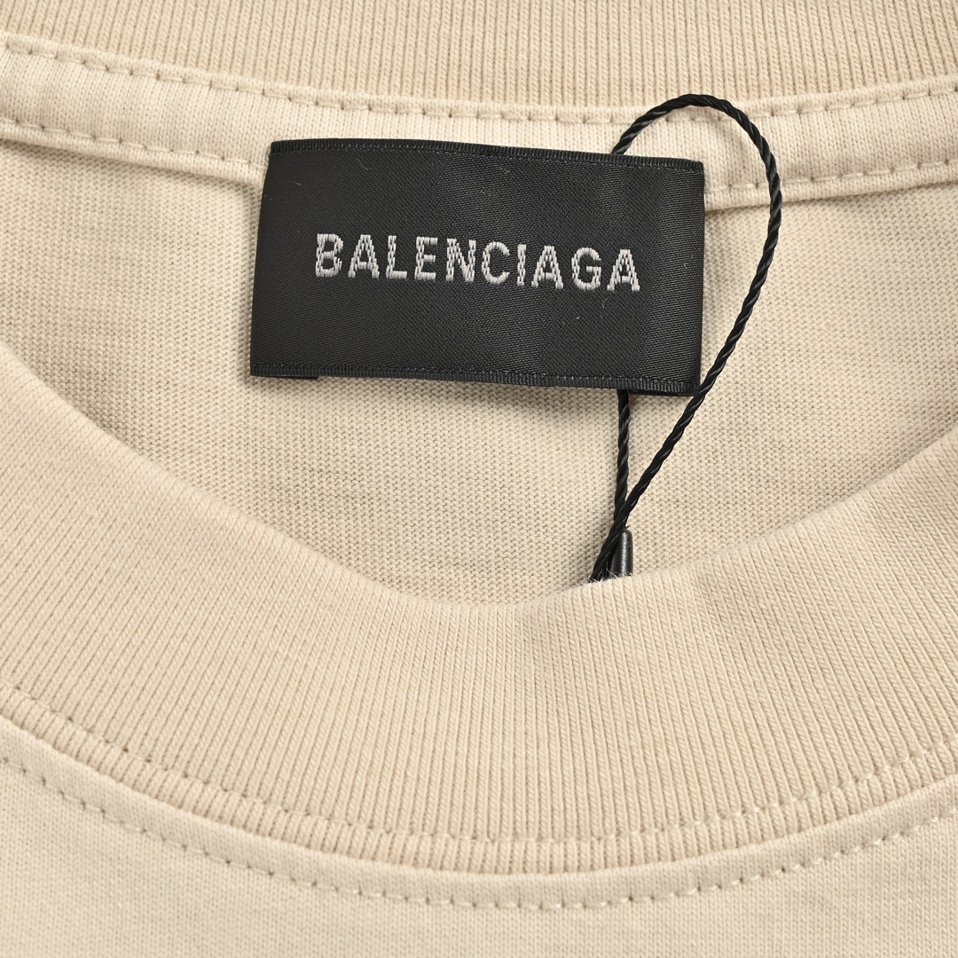 存在感のあるバレンシアガのtシャツn級品 快適 肌触りが良く 文字柄_5