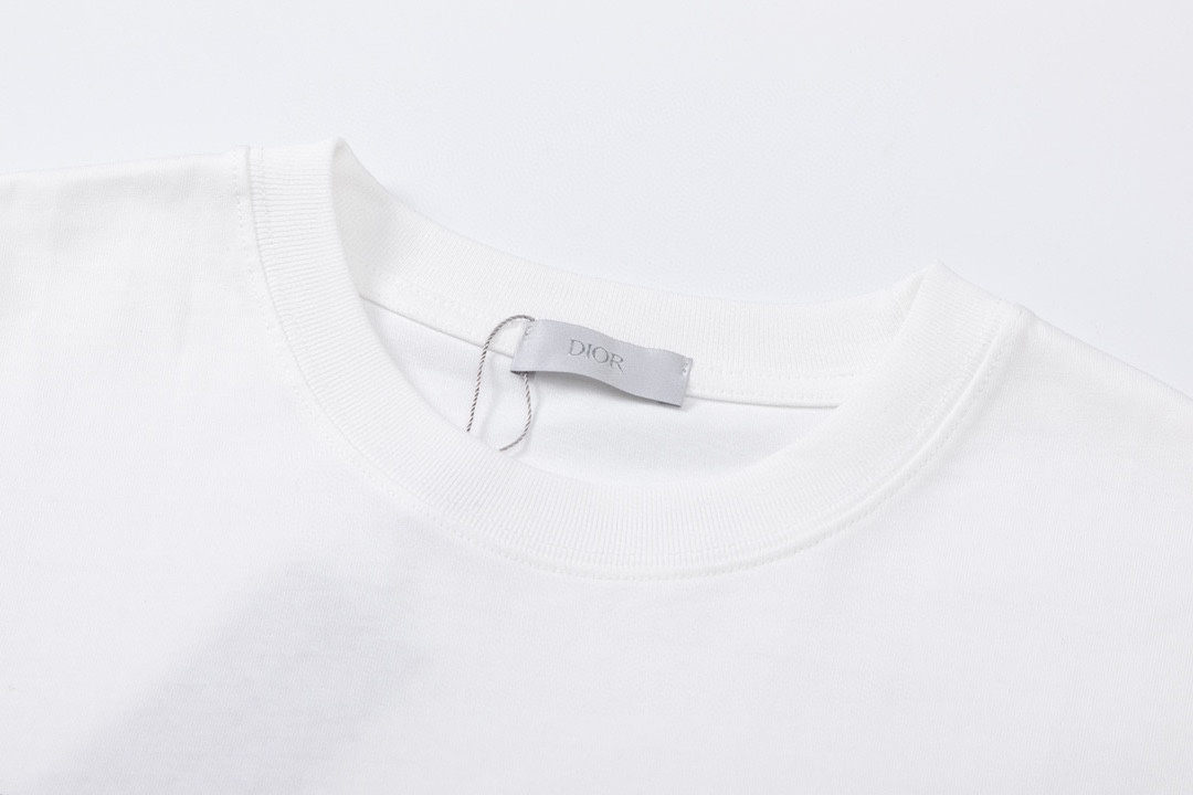 数量限定 得価ディオールtシャツn級品 純精梳綿素材  刺繍入り_3