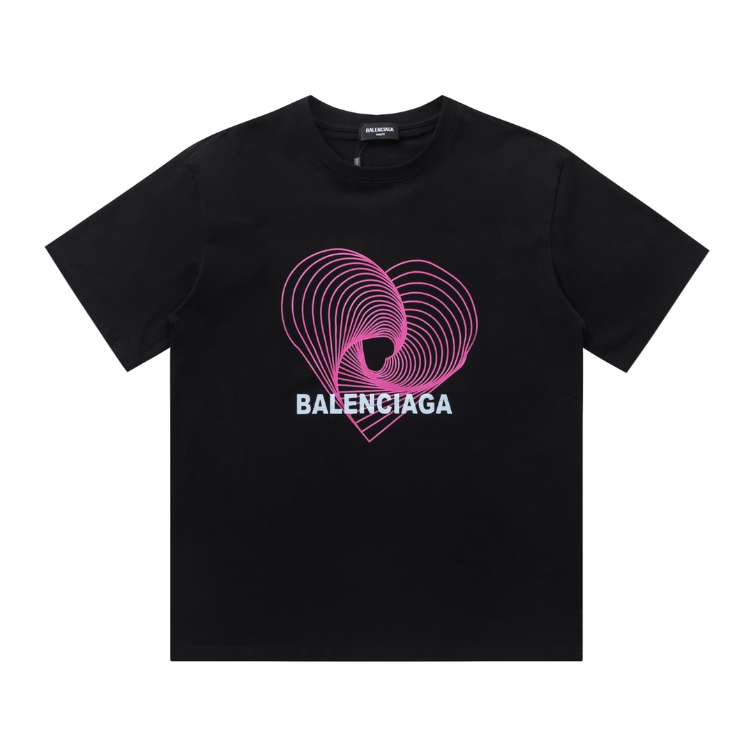 お洒落 人気 定番 可愛いバレンシアガ イメージtシャツ偽物 柔らかいコットン生地 モード感_4