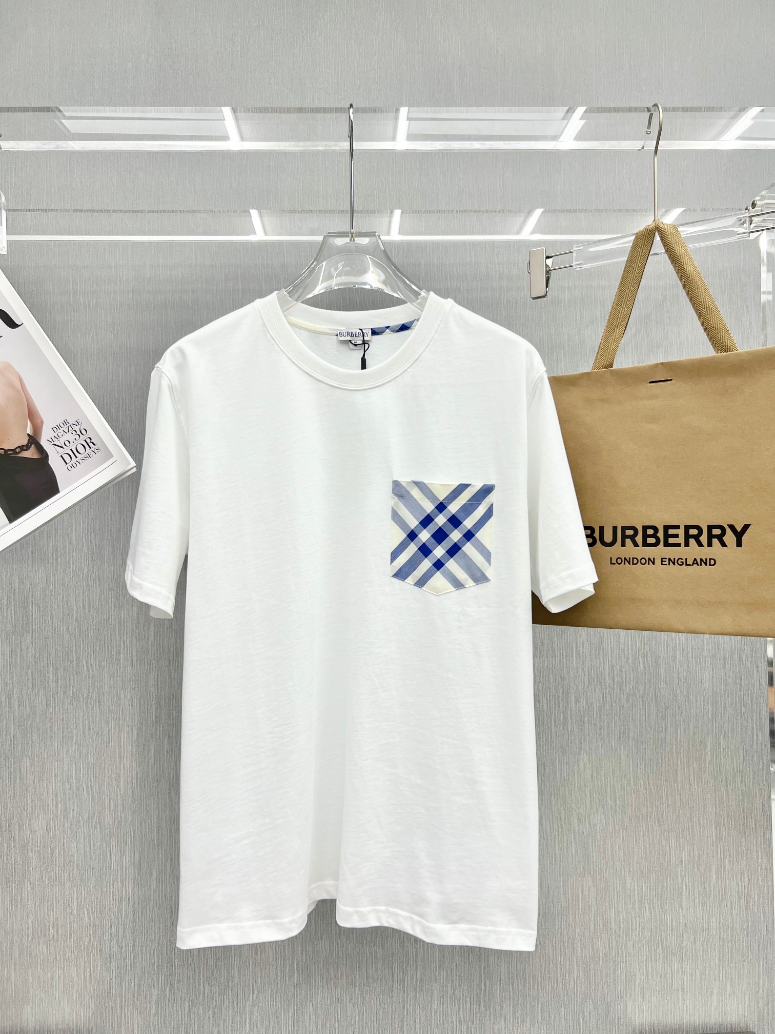品質保証定番バーバリー新作tシャツ偽物 コットン素材 快適で通気性抜群_3